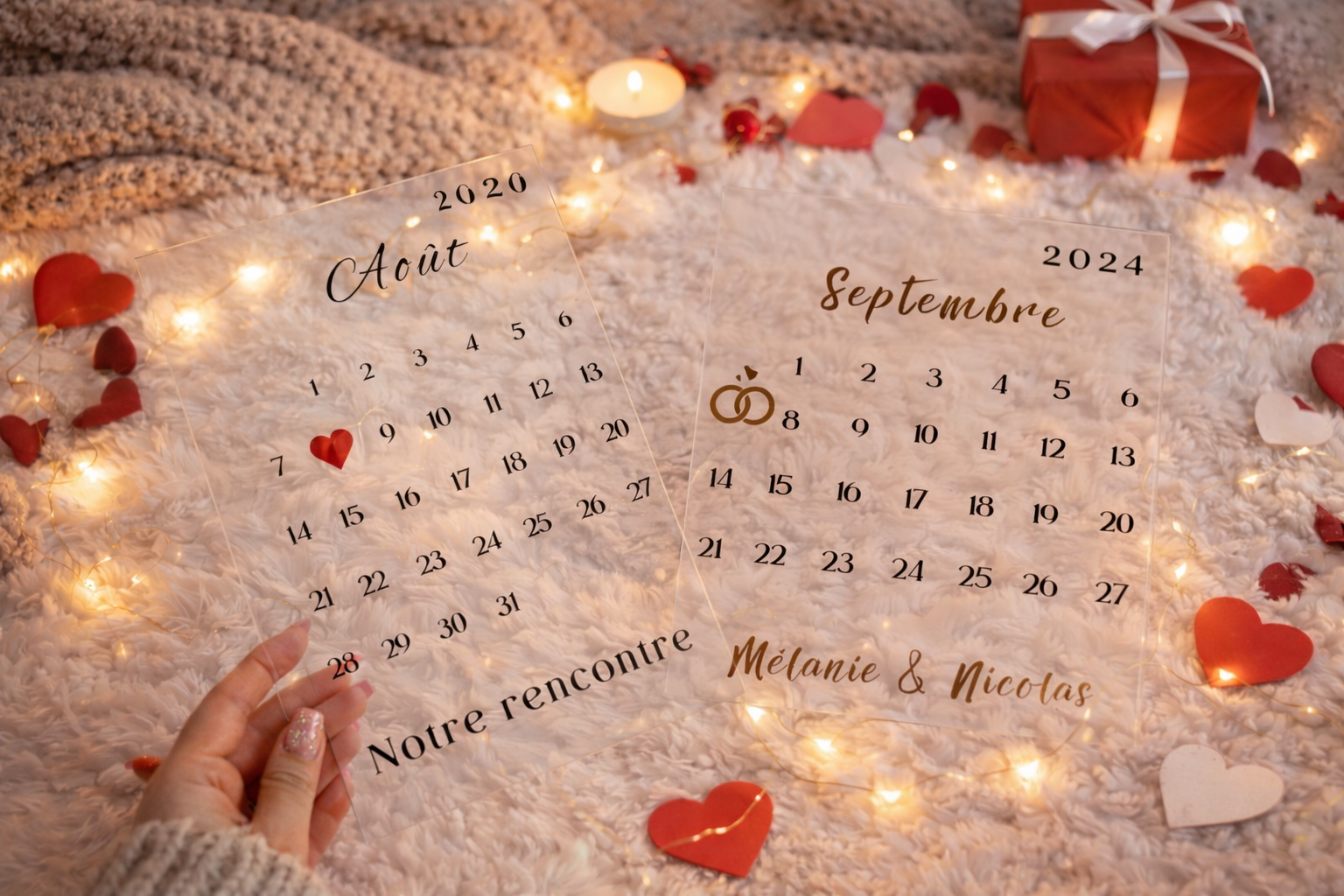Plaque calendrier