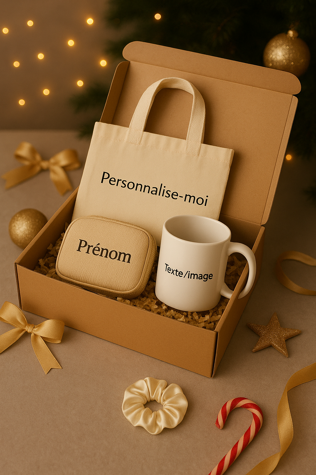 Coffret cadeau personnalisé “L’ESSENTIEL”